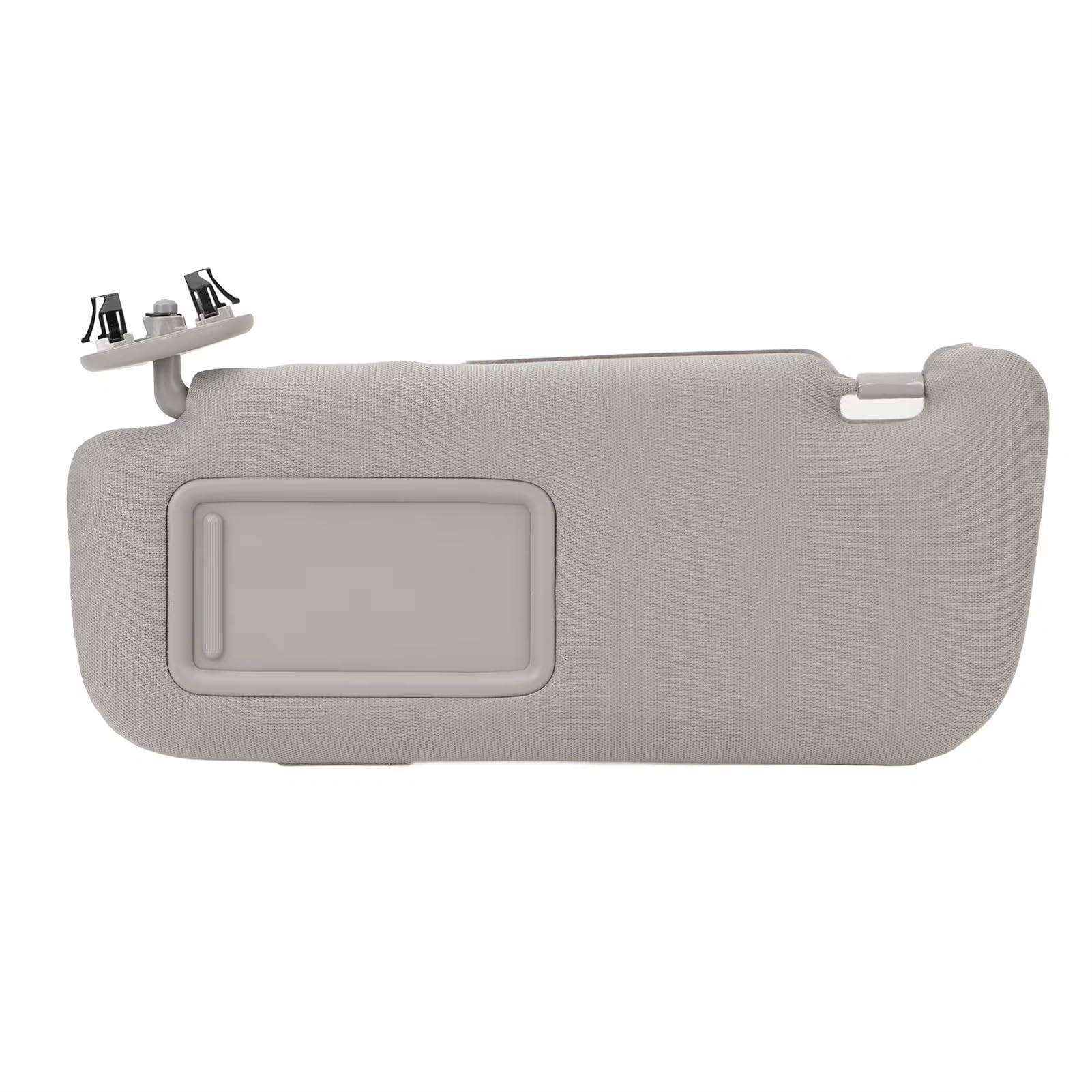 Autofenster Sonnenschutz Auto Sonnenblende Stoff Grau Sonnenschutz Visierspiegel Mit Make-Up Spiegel Für Toyota Für Corolla 2007-2013(Links) von OGJFD