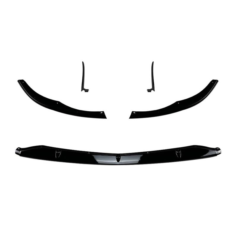 OGONGXM 2015 bis 2022 Kompatibel for Mercedes Benz C-Klasse W205 C205 S205 C63 AMG Frontstoßstange Lippe Diffusor Spoiler Splitter Body Kit Abdeckung durch ABS(Gloss Black) von OGONGXM