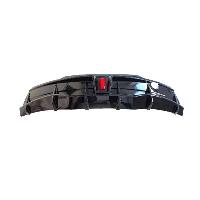 OGONGXM 2021 Model Y Frontspoilerlippe Kompatibel for Tesla Model 3 Heckdiffusor 2023 Zubehör Heckstoßstange Performance Body Kit 2022 Autoteile(3 Rear Lip abs) von OGONGXM