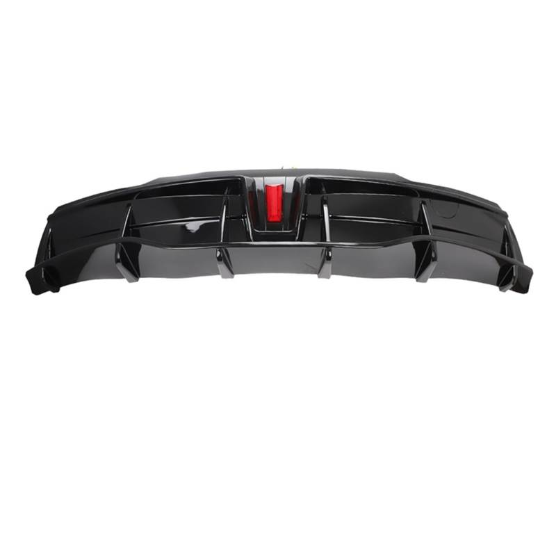 OGONGXM 2023 Modell Y Auto Vordere Heckstoßstange Lippe Kinn Diffusor Body Kit Spoiler Deflektor Tuning Zubehör Kompatibel for Tesla Modell 3 2017-2023(Y Rear Lip Black) von OGONGXM