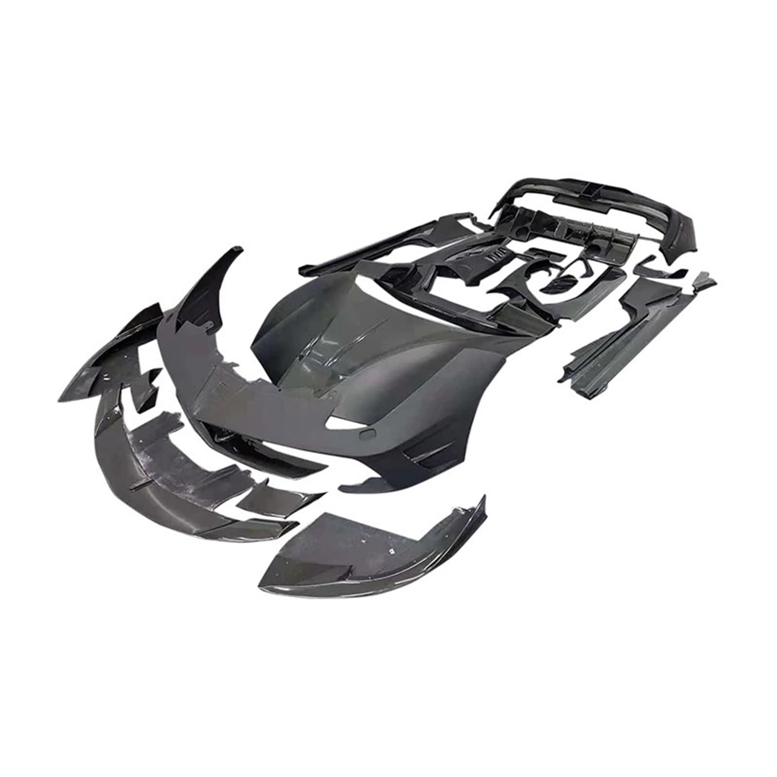 OGONGXM 488GTB FRP+CF-Material Monsoy Style Frontstoßstange hinten Spoiler Seitenschweller Motorhaube Motorhaube Wide Body Kit Kompatibel for Ferrari 488 GTB OGONGXM 488GTB FRP+CF-Material Monsoy Style Frontstoßstange hinten Spoiler Seitenschweller Motorhaube Motorhaube Wide Body Kit Kompatibel for Ferrari 488 GTB von OGONGXM