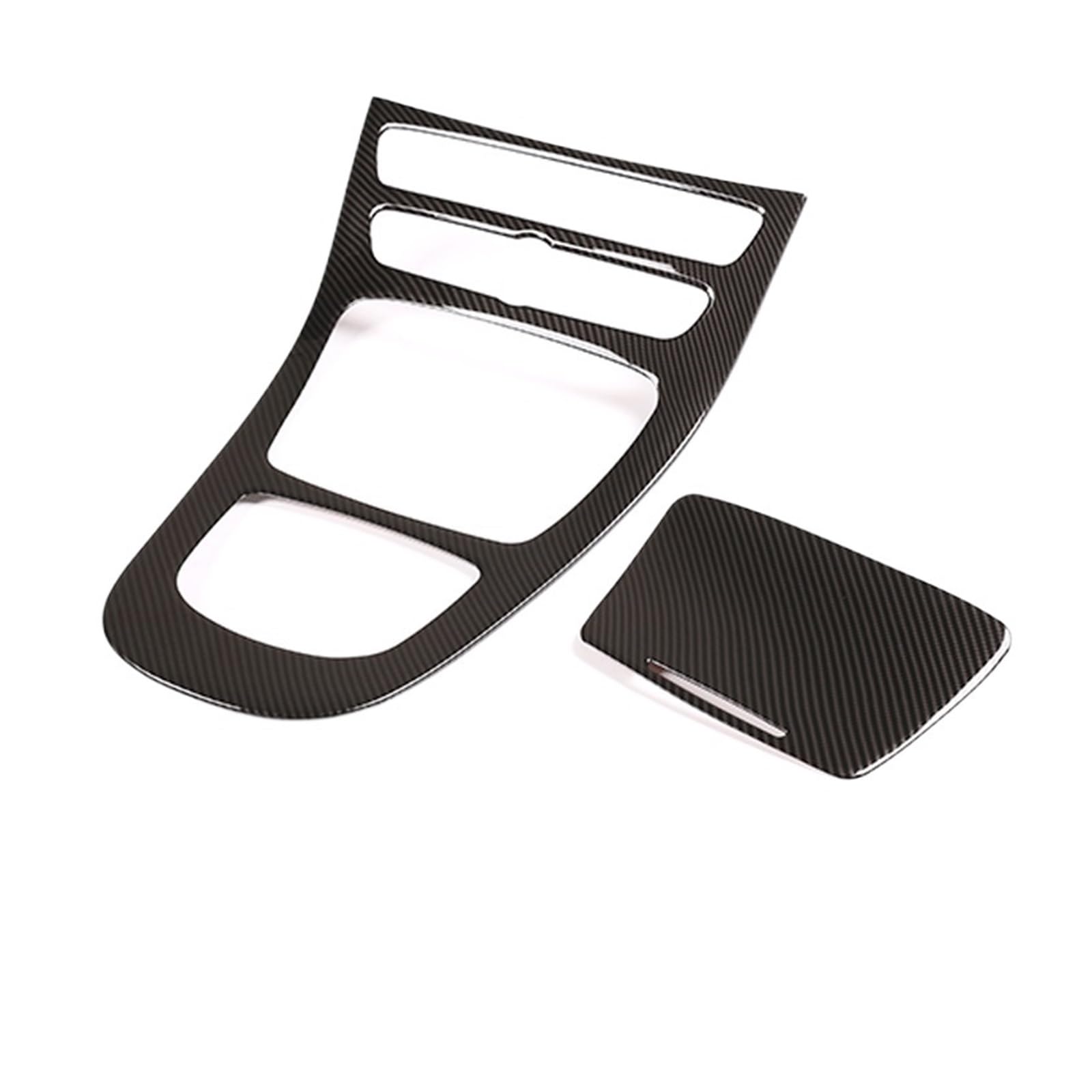 OGONGXM 7 Stile Kompatibel for Mercedes Benz E-Klasse W213 CLS 2016-2021 Auto-Mittelkonsole Schalttafelrahmenabdeckung Zieraufkleber Autozubehör(Style 1) von OGONGXM