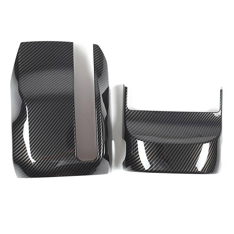 OGONGXM ABS-Kohlefaser-Auto-Lenkrad-Wischer-Basisabdeckung, dekorativer Aufkleber, kompatibel mit Toyota GR Supra MK5 A90 2019–2022, Autozubehör(Carbon Fiber) von OGONGXM