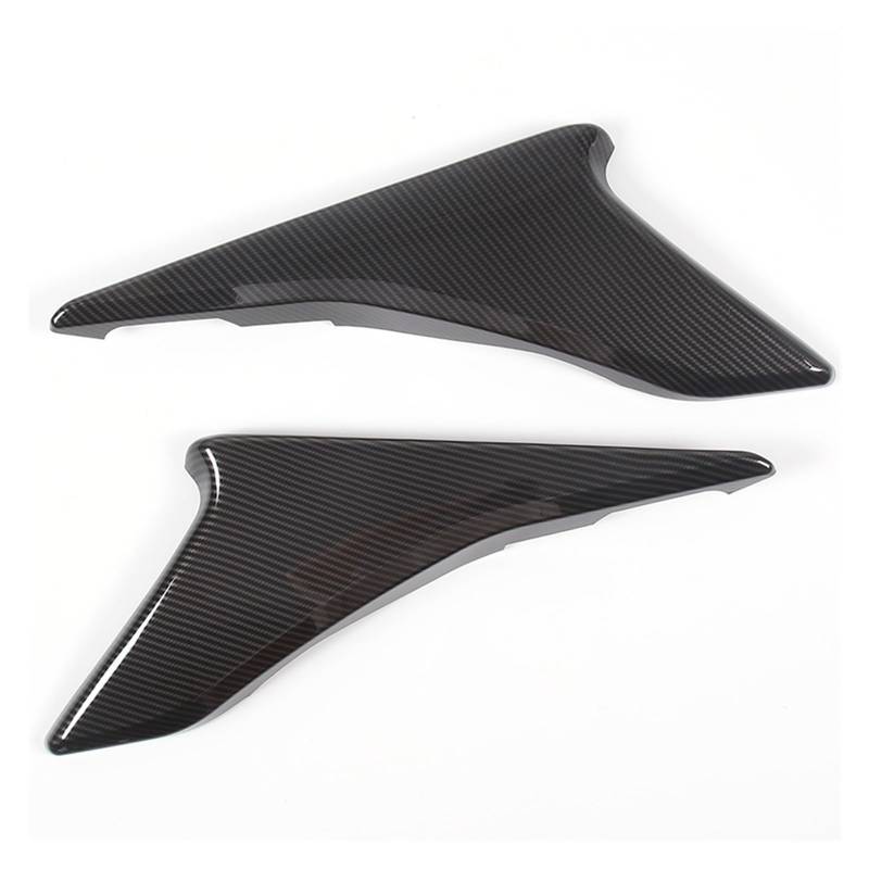 OGONGXM ABS-Kohlefaser-Autoinnentür-Armlehnen-Seitenverkleidungs-Abdeckungsaufkleber Kompatibel for Corvette C8 Stingray Z51 Z06 2020-2023(Carbon Fiber) von OGONGXM