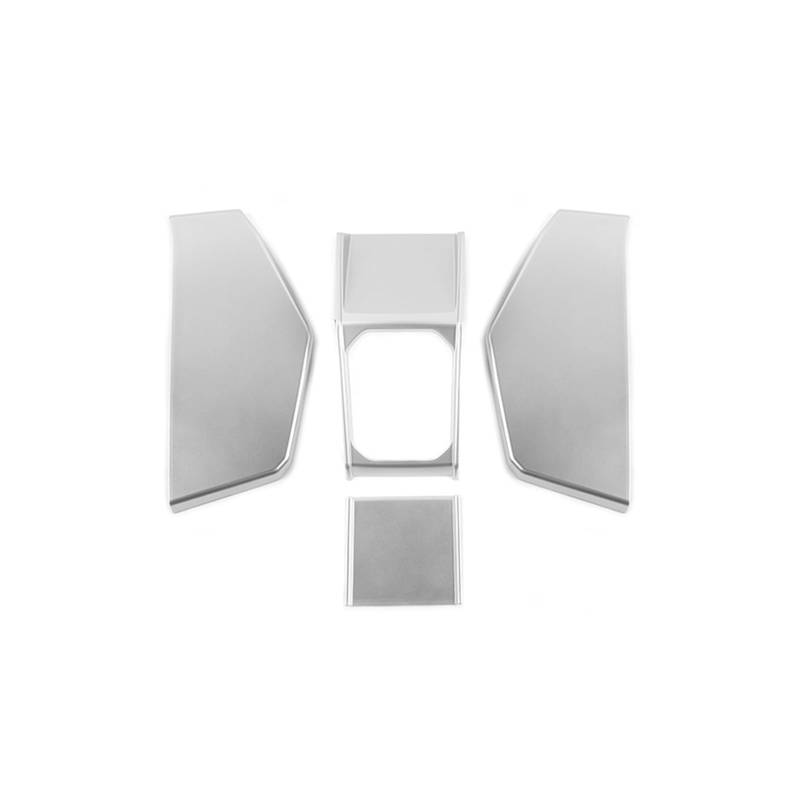 OGONGXM ABS-Kohlefaser-Schalttafel-Dekorationsabdeckungsaufkleber Kompatibel mit Suzuki Jimny JB74 2019 2020 2021 2022 2023 Autozubehör(Silver) von OGONGXM