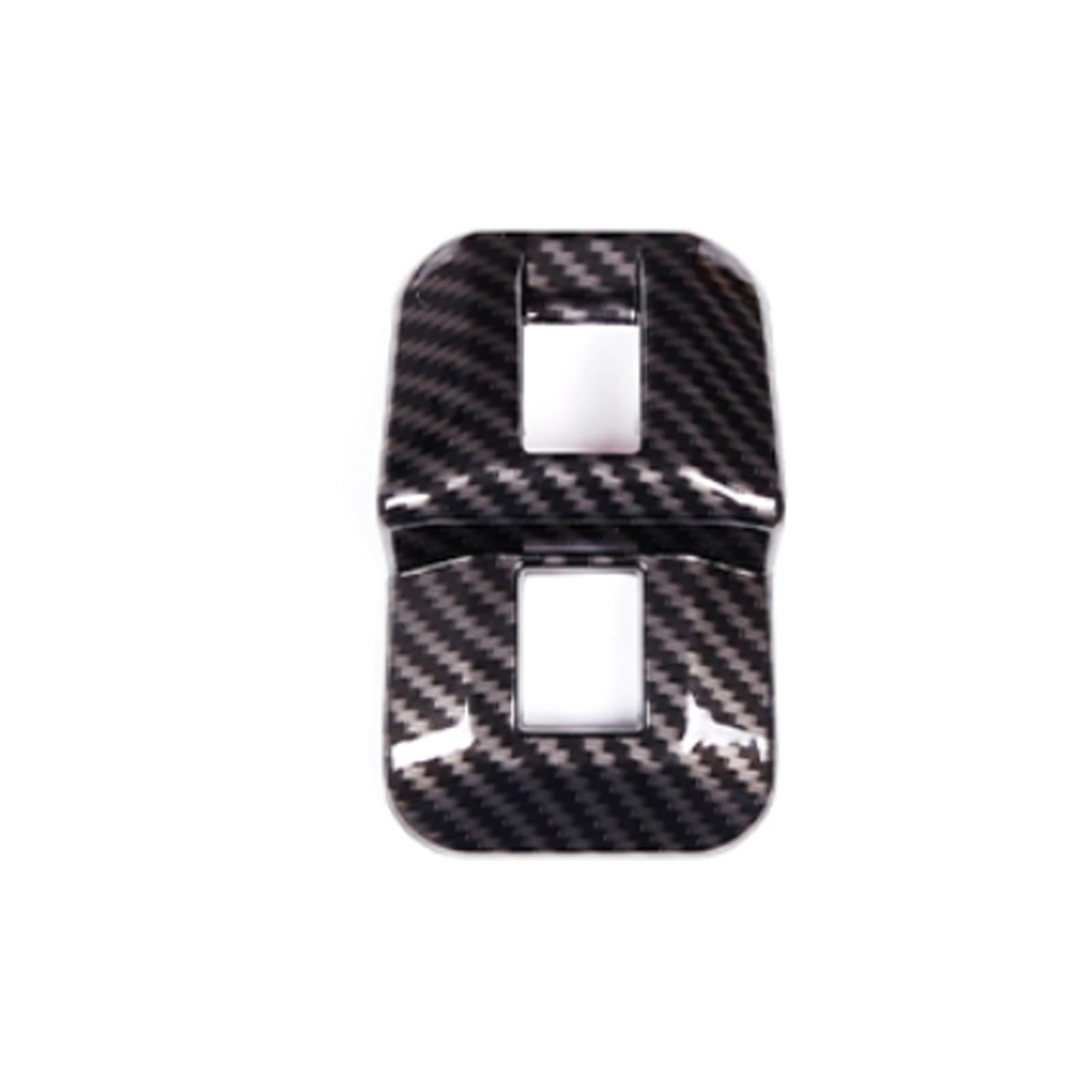 OGONGXM Armaturenbrett-Innenverkleidung for die Heckklappe, Schalterknopf, Rahmenabdeckung, Zieraufkleber, Innenzubehör, kompatibel mit Toyota 86 / kompatibel mit Subaru BRZ 2022–2023(Black) von OGONGXM