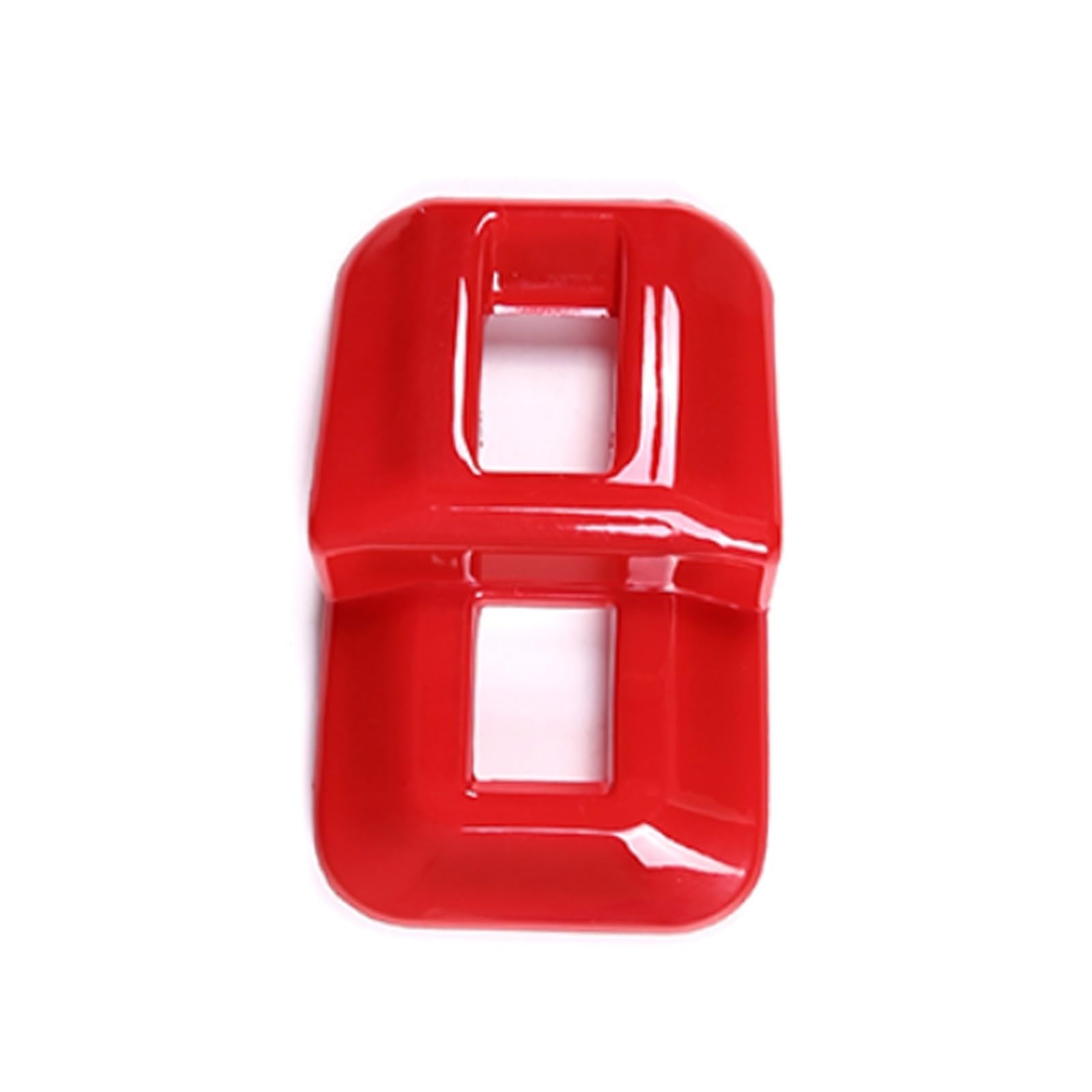 OGONGXM Armaturenbrett-Innenverkleidung for die Heckklappe, Schalterknopf, Rahmenabdeckung, Zieraufkleber, Innenzubehör, kompatibel mit Toyota 86 / kompatibel mit Subaru BRZ 2022–2023(Red) von OGONGXM