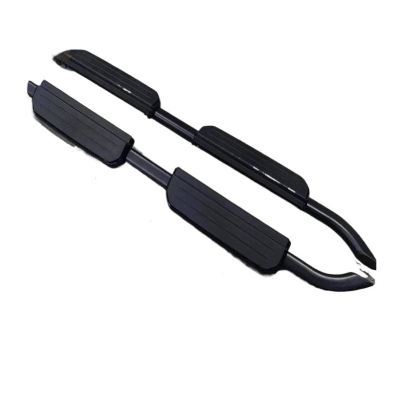 OGONGXM Arrival Side Step Bar Trittbrett Kompatibel for Land Rover Defender 110 2020 2021 2022, Originalmodell, verdicktes Design, Tragkraft 300 kg(Black1) von OGONGXM