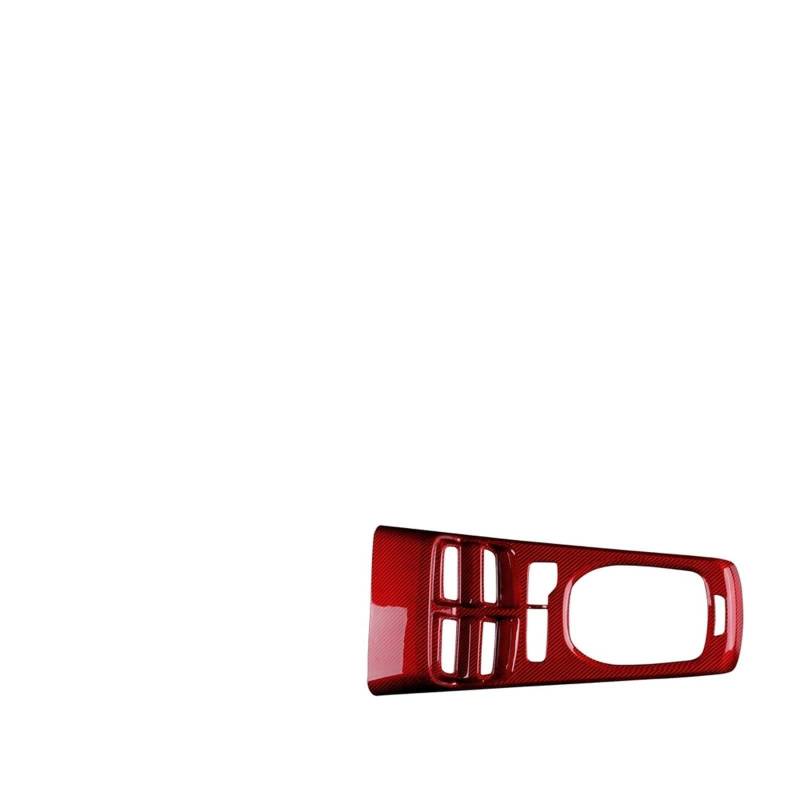 OGONGXM Aufkleber for die Schalttafel im Auto aus echter Hartkohlefaser, kompatibel mit Camaro 2010 2011 2012 2013 2014 2015, Innenverkleidung(Red) von OGONGXM