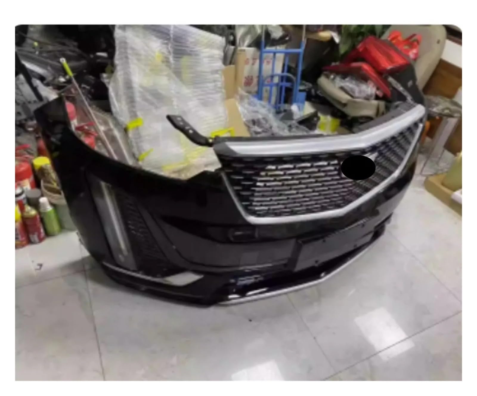 OGONGXM Auto Body Kit Frontstoßstange Surround Kompatibel for Cadillac XT6 Motorhaube Motorhaube Abdeckung Motorhaube Abdeckung(C) von OGONGXM