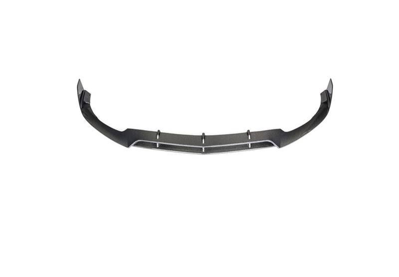 OGONGXM Auto Frontspoilerlippe Splitter Spoiler Kompatibel for Mercedes-Benz C Klasse W205 C63 AMG 4 Türer Limousine 2015-2018 Frontlippe Carbonfaser von OGONGXM