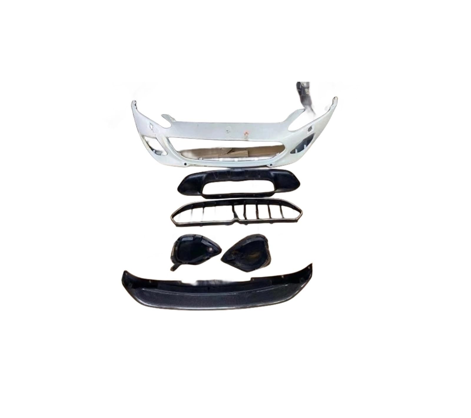 OGONGXM Auto-Frontstoßstange kompatibel for Maserati GT Kit FRP Wide Body Kit vorne umgeben Frontlippe Hecklippe Carbonfaser Body Kit Diffusorrahmen OGONGXM Auto-Frontstoßstange kompatibel for Maserati GT Kit FRP Wide Body Kit vorne umgeben Frontlippe Hecklippe Carbonfaser Body Kit Diffusorrahmen von OGONGXM