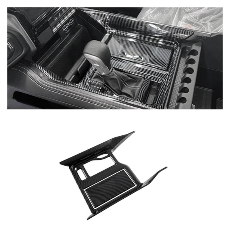 OGONGXM Auto-Schalthebelrahmen-Ziersätze for Dodge RAM 1500 TRX T-REX 2023 - Schalthebel-Panel-Abdeckungsaufkleber, Innen-Ersatzzubehör von OGONGXM