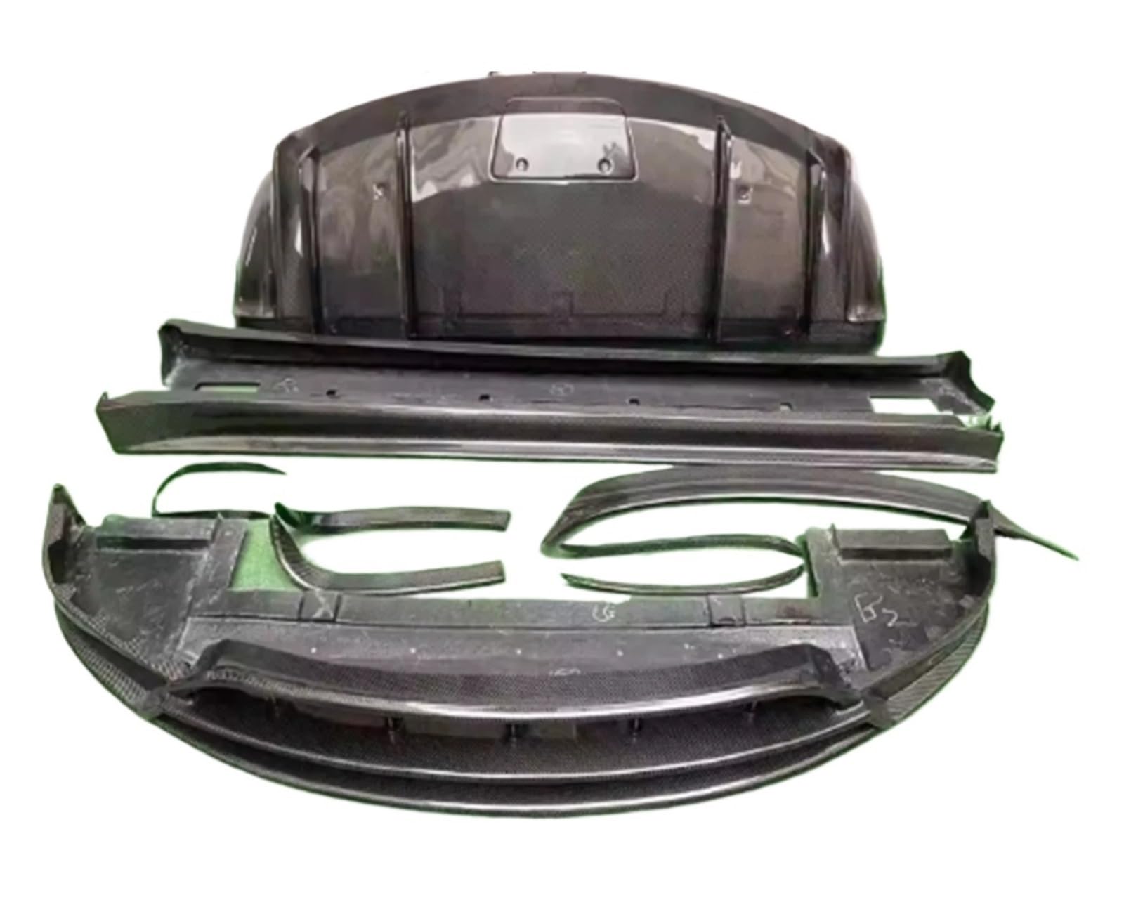 OGONGXM Auto Vorne Hinten Stoßstange Lip Body kit Kompatibel for Tesla Modell X Seite Rock Wind Messer OGONGXM Auto Vorne Hinten Stoßstange Lip Body kit Kompatibel for Tesla Modell X Seite Rock Wind Messer von OGONGXM