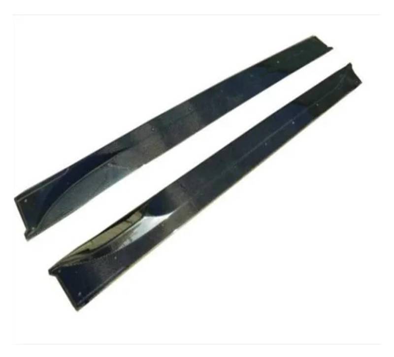 OGONGXM Body Kits Kompatibel for Jaguar F-Type 2013 2014 2015 2016 2017 2018 2019 2020 Real Carbon Fiber Seite Röcke Schürzen Erweiterung Lip von OGONGXM