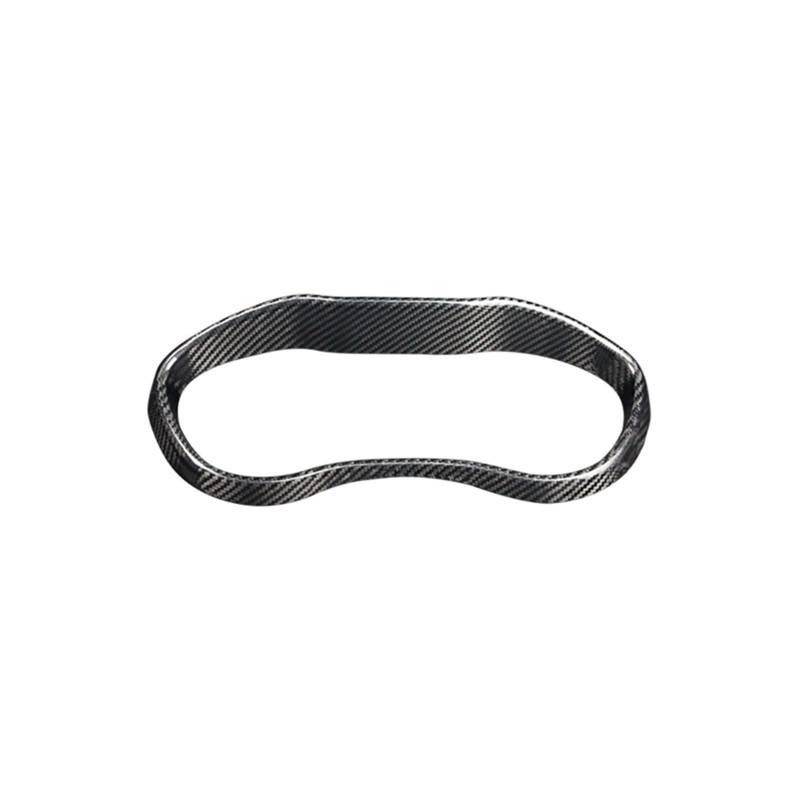 OGONGXM Carbon Fiber Armaturenbrett Innen Instrument Rahmen Abdeckung Trim Kompatibel for Dodge Challenger SRT Zubehör Auto Carbon Aufkleber Dekoration von OGONGXM