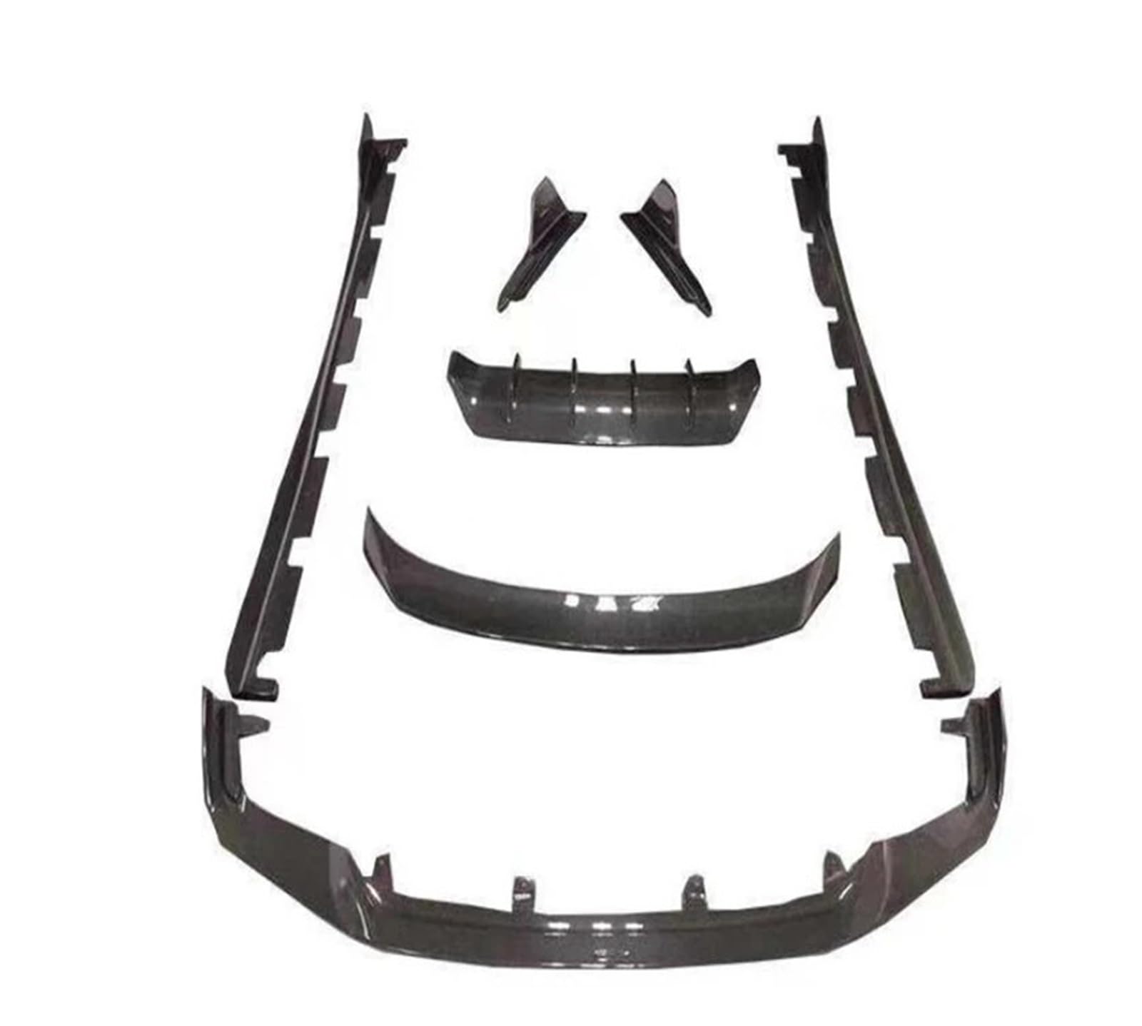 OGONGXM Carbon Fiber Front Lip Heckdiffusor Stoßstange Körper Seitenschweller Kit Spoiler Kompatibel for Lexus IS250 IS300 IS350 2017-2022 OGONGXM Carbon Fiber Front Lip Heckdiffusor Stoßstange Körper Seitenschweller Kit Spoiler Kompatibel for Lexus IS250 IS300 IS350 2017-2022 von OGONGXM