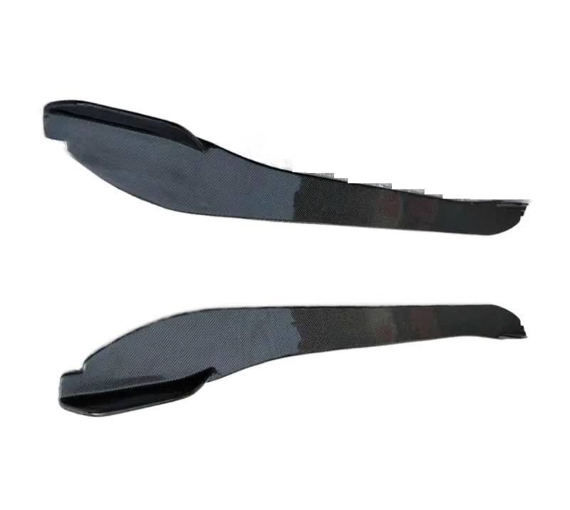 OGONGXM Carbon Fiber Seitenschweller Kit Lip Splitter Stoßstange Abdeckung Kompatibel for Jaguar F-Type 2014 2015-2019 von OGONGXM