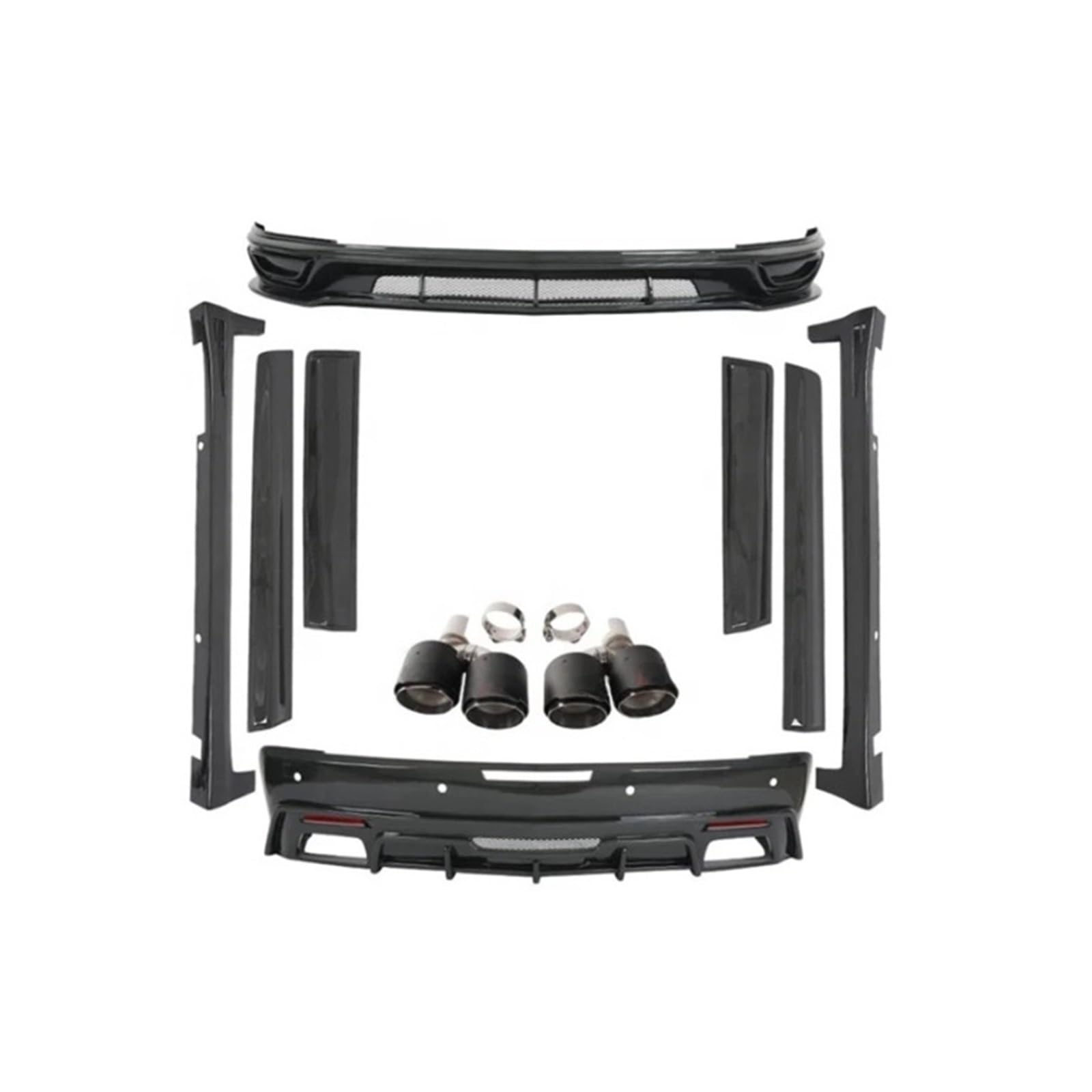 OGONGXM Design Carbonfasermuster Karosserie-Kits Frontlippe Hecklippe Seitenschweller Passend for Cadillac XT5 2020-2021 OGONGXM Design Carbonfasermuster Karosserie-Kits Frontlippe Hecklippe Seitenschweller Passend for Cadillac XT5 2020-2021 von OGONGXM