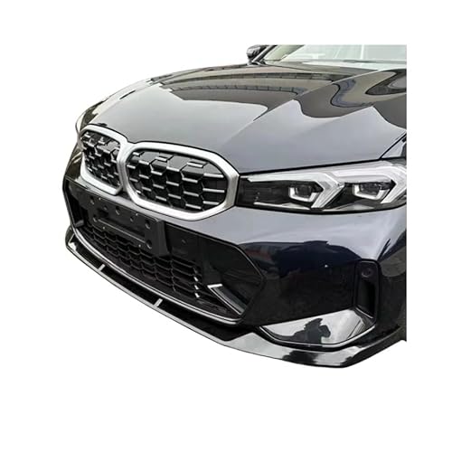 OGONGXM Facelift Kompatibel for BMW 3 Serie G20 G21 M Tech LCI 2Pcs Auto Front Stoßstange Splitter Lip Spoiler Körper Kit Diffusor Schutz Abdeckung 2022 2023(Gloss Black) von OGONGXM