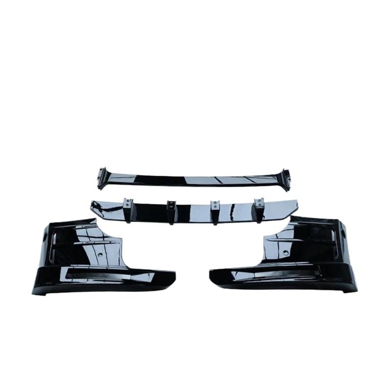OGONGXM Frontstoßstangen-Kit Kompatibel for Land Rover Defender 90 110 2020-2024 Schwarz Modifikationskit dreistufige Frontlippe Frontschaufel von OGONGXM