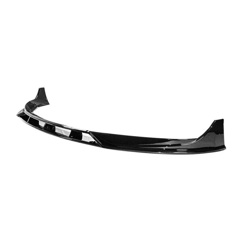 OGONGXM Frontstoßstangenlippe Kompatibel for Tesla Model 3 2017-2023 Body Kit Splitter Diffusor Spoiler Tuning Zubehör Glänzend Schwarz Carbon Fiber(Glossy black1) von OGONGXM