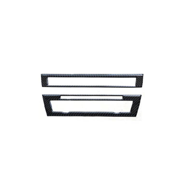 OGONGXM Kohlefaser-Autoinnenraum-Klimaanlage-CD-Panel-Trimmung Kompatibel for BMW 5 Series F10 F18 2010-2017 Auto-Styling 3D-Aufkleber von OGONGXM