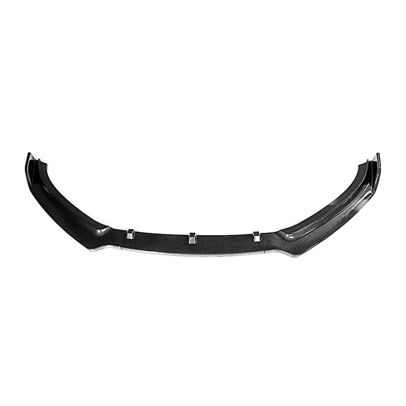 OGONGXM Kompatibel for Audi A4 B8.5 2012–2016, ABS-Frontstoßstangenlippe, Carbonfaser-Look oder glänzend schwarz, Spoiler-Diffusor-Schutz-Bodykit(CF Look) von OGONGXM