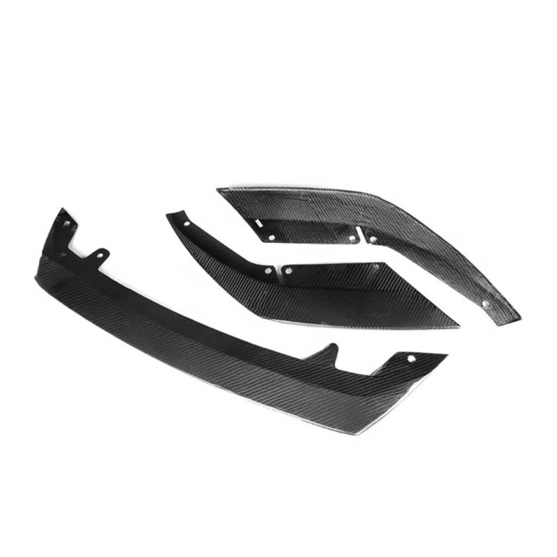 OGONGXM Kompatibel for BMW 5er G30 LCI Frontspoilerlippe Autozubehör RKP Style Carbon Fiber F90 G30 M5 Frontstoßstangenlippe von OGONGXM