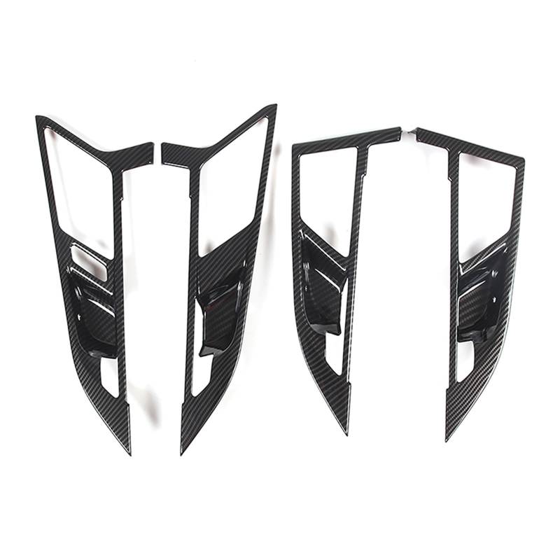 OGONGXM Kompatibel for BMW X1 IX1 U10 U11 2023–2024, ABS-Kohlefaser, Auto-Innentürgriffe, Türschalen, dekorative Rahmen, Aufkleber, Autozubehör von OGONGXM