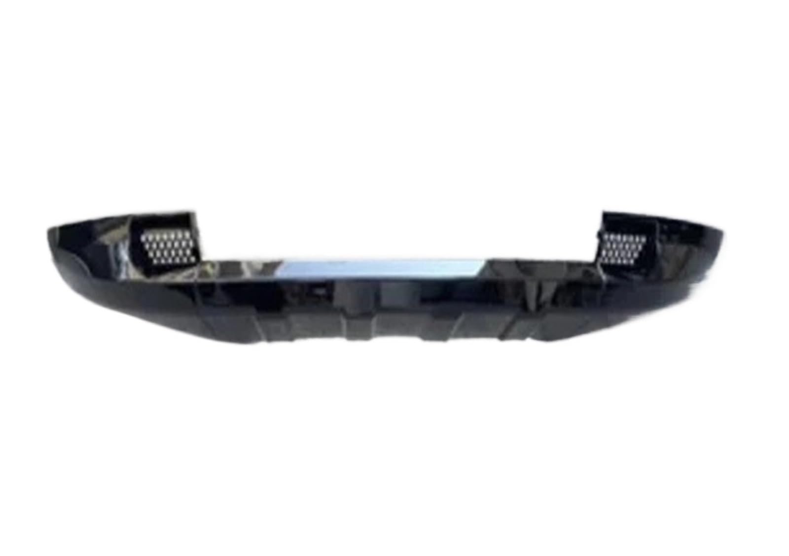 OGONGXM Kompatibel for Land Rover Defender 90/110 2020–2023 ABS Schwarz Auto Stoßstange vorne Lippe Wind Messer Spoiler Schutz Abdeckung Körper Kit(Front Lip) von OGONGXM