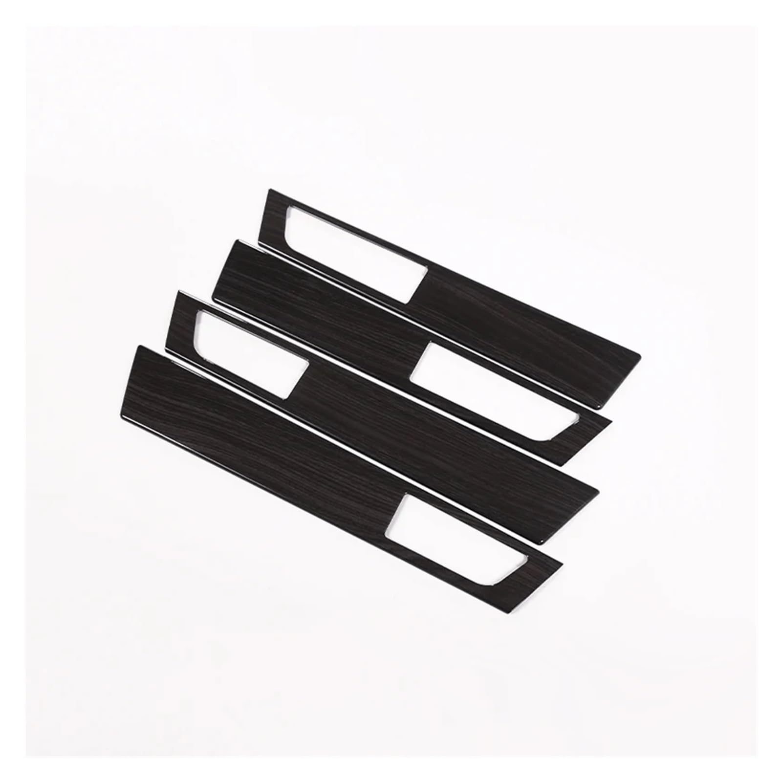 OGONGXM Kompatibel for Land Rover Discovery 4 RL4 2010–2016, ABS, Schwarze Holzmaserung/schwarz, Auto-Innentürverkleidung, Verkleidungsaufkleber, Autozubehör(Black Wood Grain) von OGONGXM