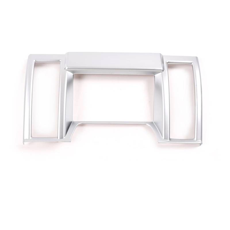 OGONGXM Kompatibel for Land Rover Freelander 2 07–15, ABS, Silber/Eichenholzmaserung, Autonavigation, GPS-Bildschirmrahmenabdeckung, Zieraufkleber, Autozubehör(2007-2012-01) von OGONGXM