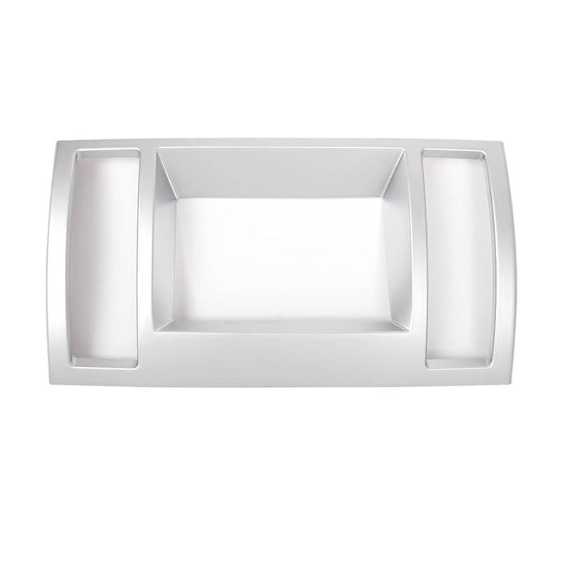 OGONGXM Kompatibel for Land Rover Freelander 2 07–15, ABS, Silber/Eichenholzmaserung, Autonavigation, GPS-Bildschirmrahmenabdeckung, Zieraufkleber, Autozubehör(2013-2015-01) von OGONGXM