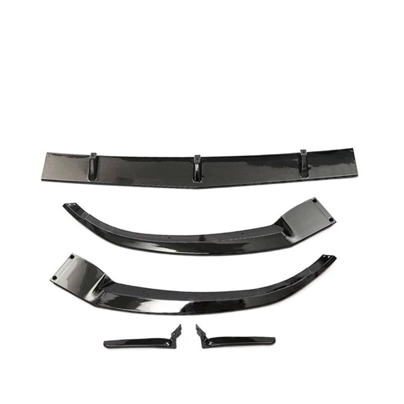 OGONGXM Kompatibel for Mercedes Benz C-Klasse A205 W205 C205 C63 AMG 2014 2015 2016 2017 2018 Frontlippe Bodykit schwarz glänzend Frontschürzenlippe Kinn(Gloss Black) von OGONGXM