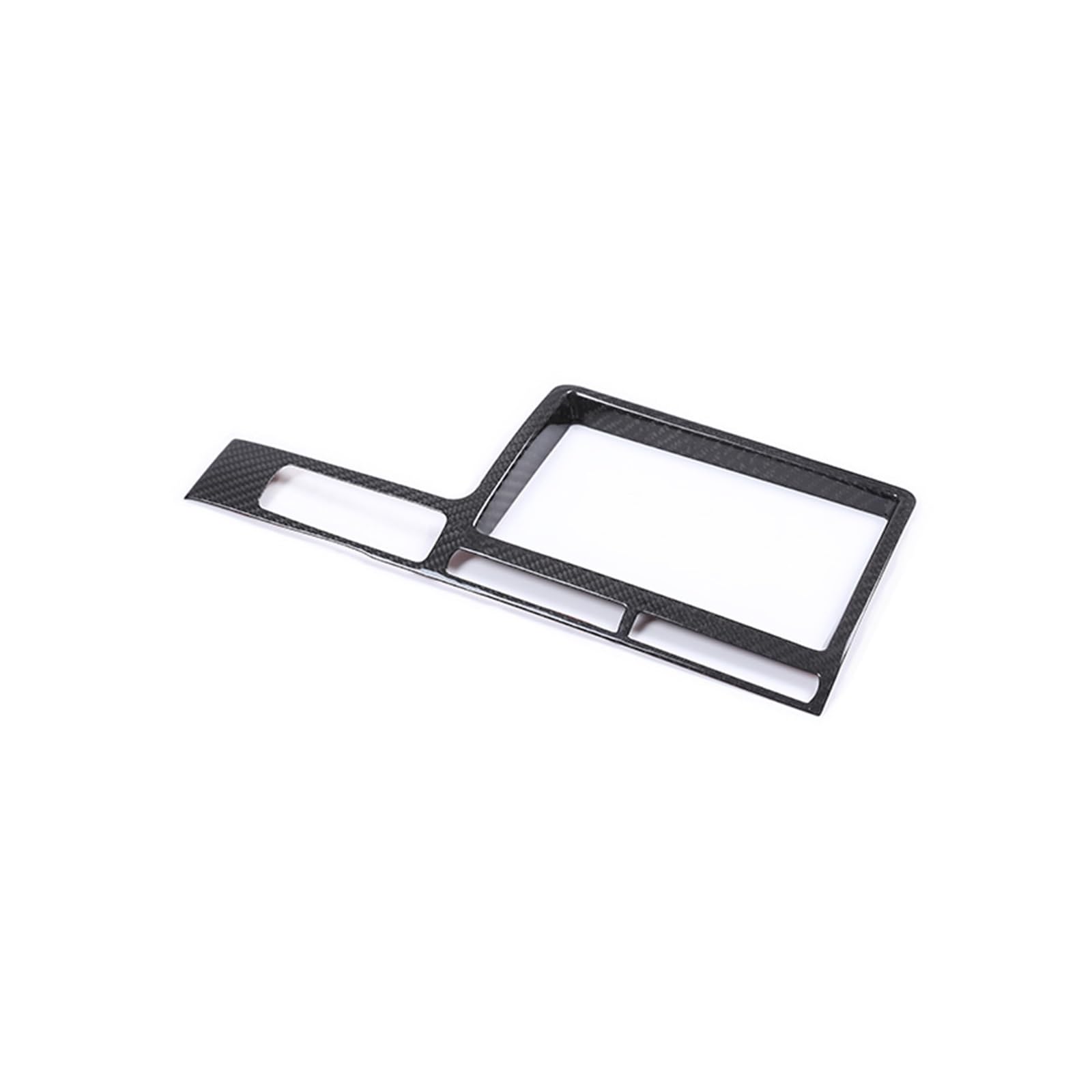 OGONGXM Kompatibel for Nissan GTR R35 2010, trockene echte Kohlefaser, Auto-Zentralsteuerung, Navigationsbildschirm, dekorativer Rahmen, Aufkleber, Autozubehör von OGONGXM