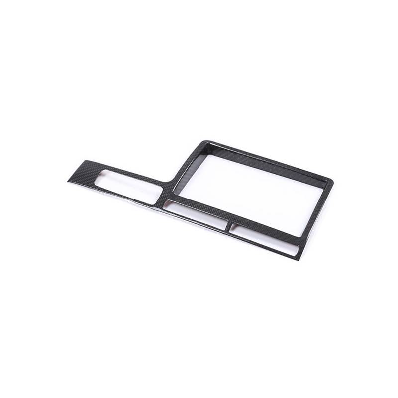 OGONGXM Kompatibel for Nissan GTR R35 2010, trockene echte Kohlefaser, Auto-Zentralsteuerung, Navigationsbildschirm, dekorativer Rahmen, Aufkleber, Autozubehör von OGONGXM