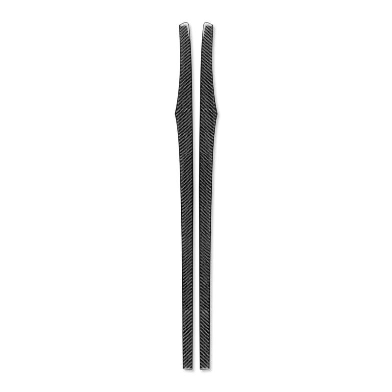 OGONGXM Kompatibel for Porsche 718 982 Cayman Boxster TS GTS GT4 Spyder RS ​​Autotüren Panel Dekorative Streifen Carbon Faser Aufkleber Zubehör(Black) von OGONGXM