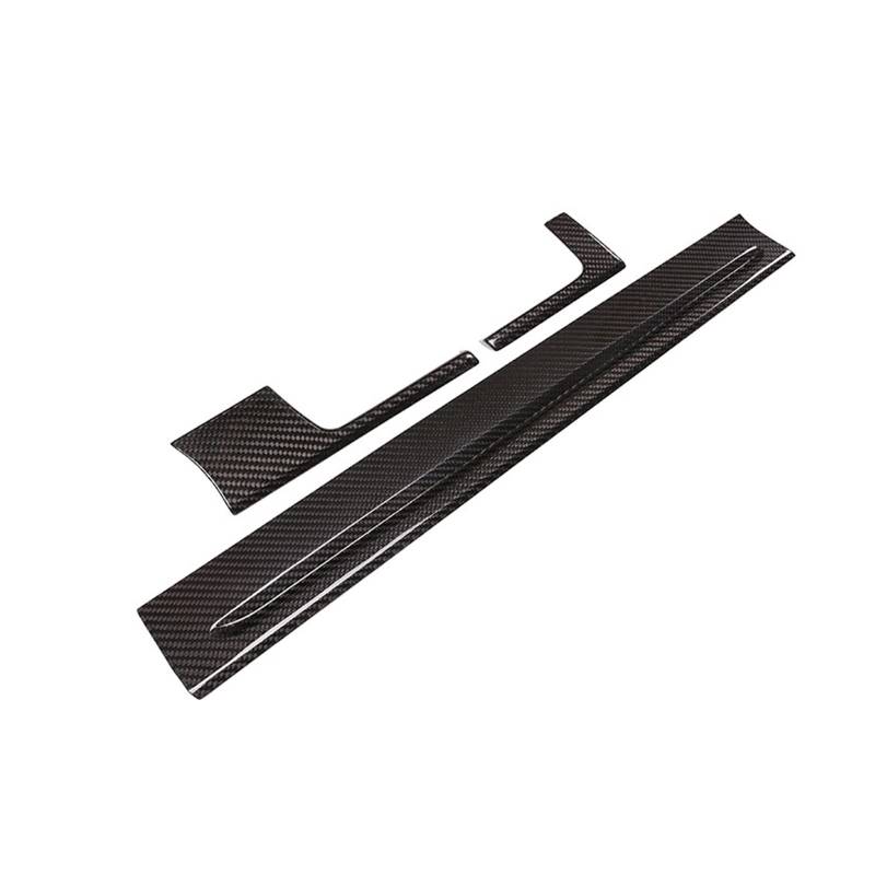 OGONGXM Kompatibel for Porsche Cayenne 2018 2019 2020 2021 2022 2023 Real Carbon Fiber Car Center Console Panel Cover Trim Aufkleber Autozubehör von OGONGXM