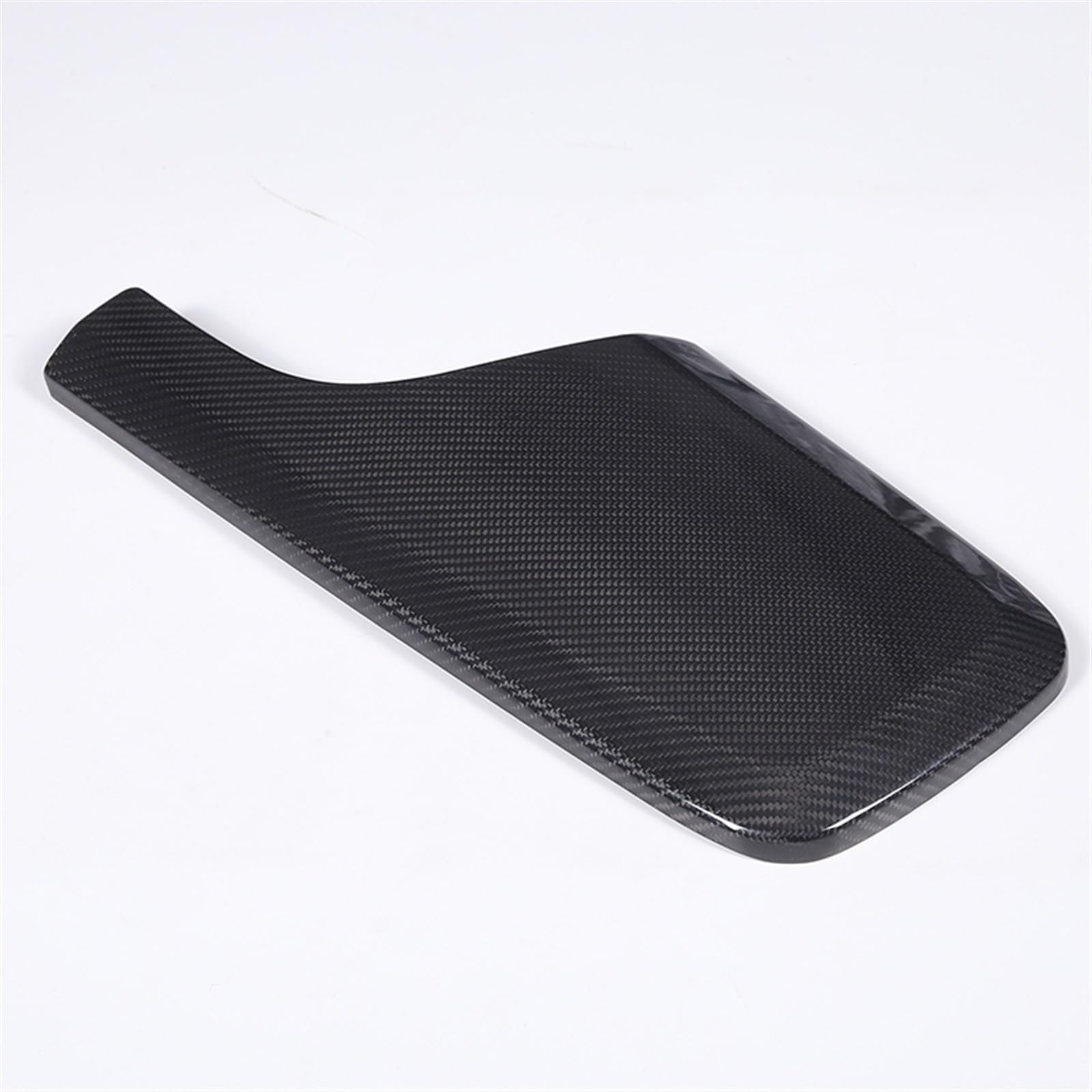 OGONGXM Kompatibel for Porsche Taycan 2019 2020 2021 2022 Real Carbon Fiber Auto Armlehne Fall Abdeckung Trim Innen Auto Zubehör von OGONGXM
