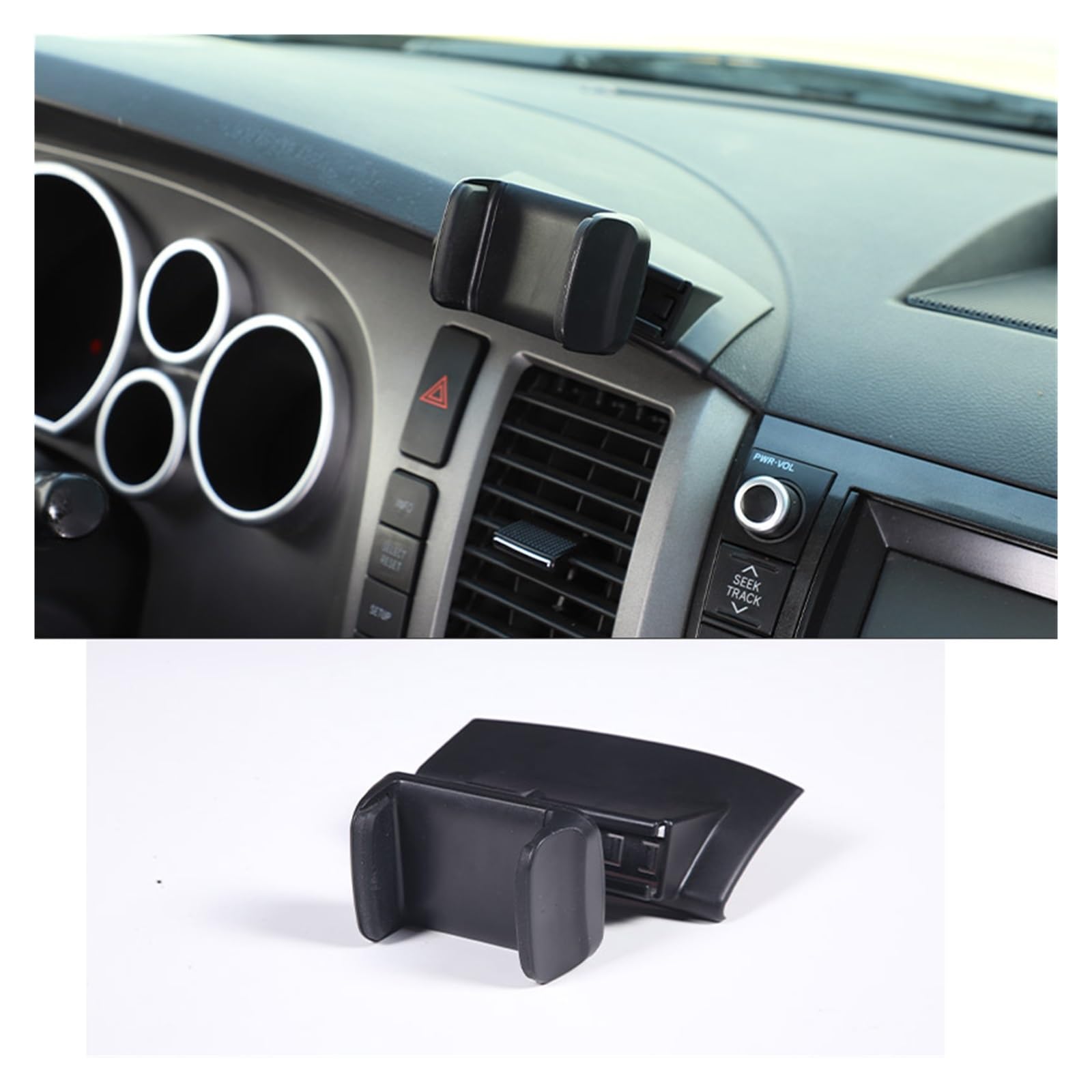 OGONGXM Kompatibel for Toyota Tundra 2007–2013, zentrale Steuerung, Handyhalterung, GPS-Navigationshalterung, Sitz, Auto-Innenausstattung(Style B) von OGONGXM