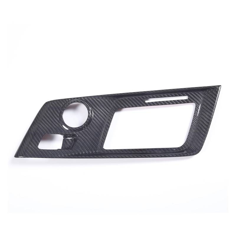 OGONGXM Kompatibel mit Corvette C7 2014 2015 2016 2017 2018 2019, Real Carbon Center Gear Shift Panel Cover Trim Aufkleber, Autozubehör von OGONGXM