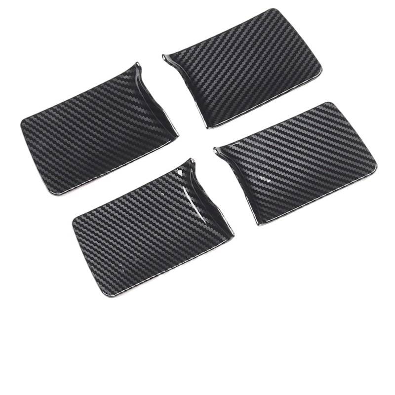 OGONGXM Kompatibel mit Land Cruiser 200 LC200 2008–2021. Innendesign-Zubehör, Upgrade, dekorative Autotür, Kohlefaser-Textur, Griffverkleidung.(Door Decoration B) von OGONGXM
