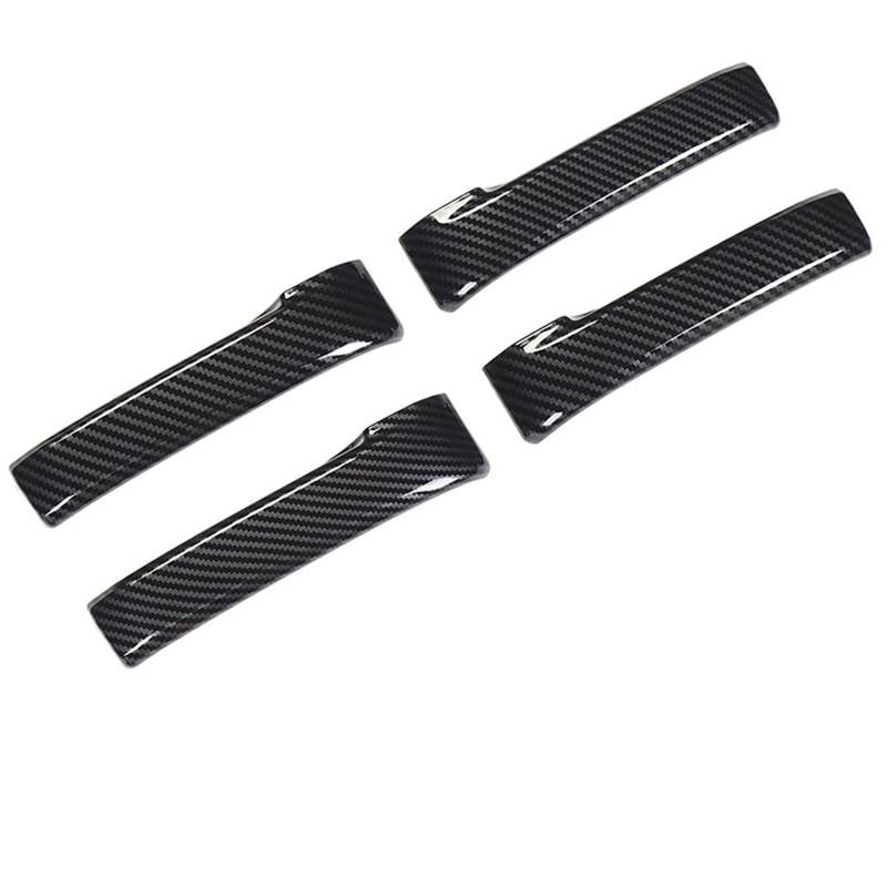 OGONGXM Kompatibel mit Land Cruiser 200 LC200 2008–2021. Innendesign-Zubehör, Upgrade, dekorative Autotür, Kohlefaser-Textur, Griffverkleidung.(Switch Handle) von OGONGXM
