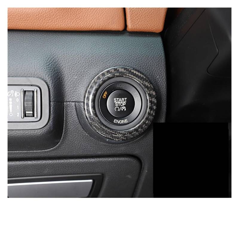 OGONGXM Kompatibel mit Maserati Ghibli Quattroport 2014–2021, Autoschlüssel, Start, Zündung, Motor, Startkreis, Verkleidungsaufkleber, Autoinnenausstattung(6GTI R20 CF) von OGONGXM