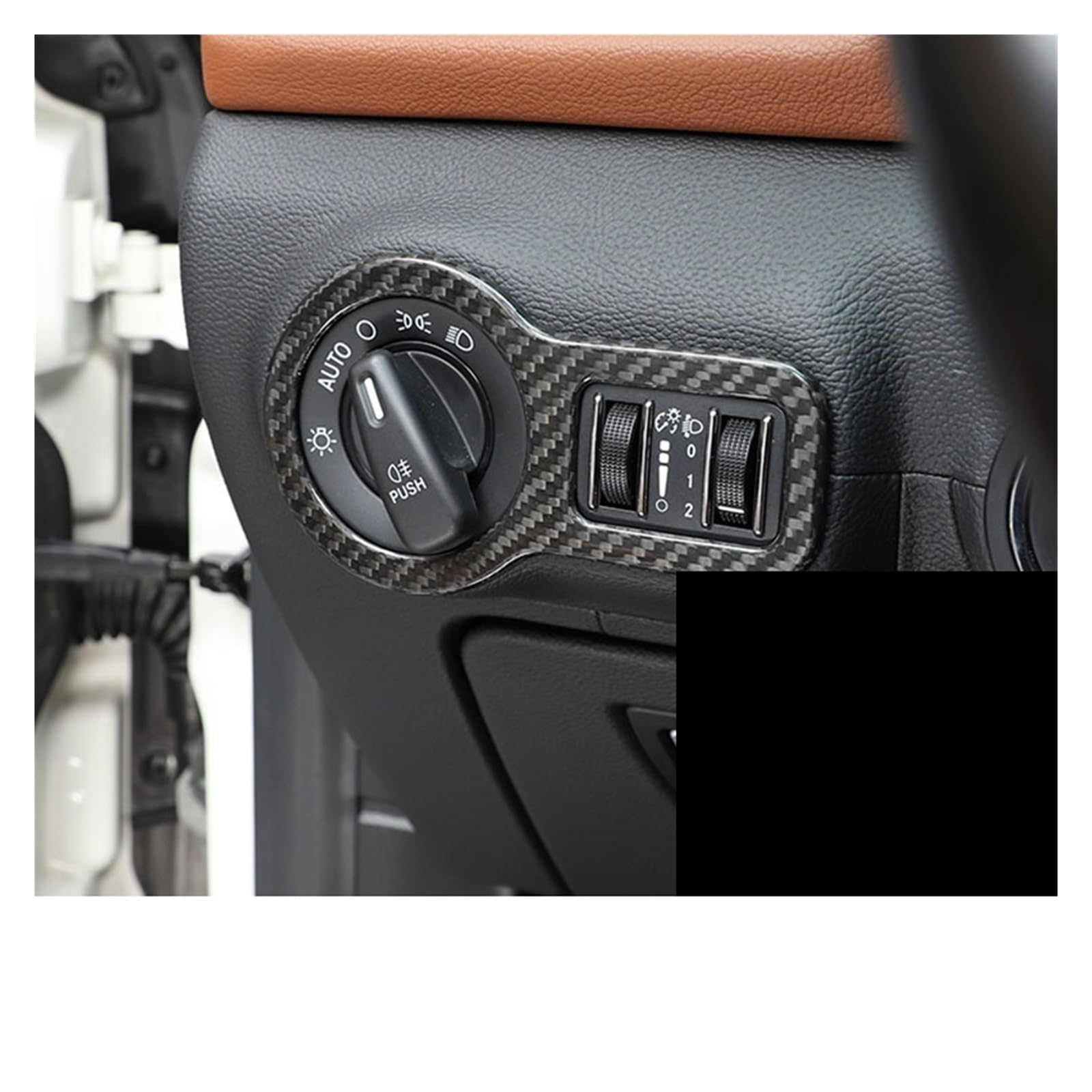 OGONGXM Kompatibel mit Maserati Ghibli Quattroport 2014–2021, Autoschlüssel, Start, Zündung, Motor, Startkreis, Verkleidungsaufkleber, Autoinnenausstattung(7/7.5 MK7 CF) von OGONGXM