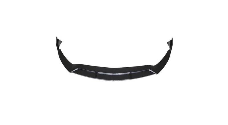 OGONGXM Kompatibel mit Mercedes-Benz A-Klasse W177 Sport A180 A200 A45 AMG 2019 Frontspoilerlippe Splitter Spoiler 3 Teile/Satz PP Glossy Black Spoiler von OGONGXM