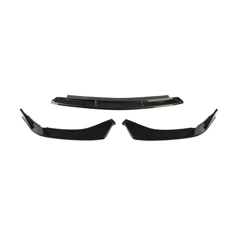 OGONGXM Kompatibel mit Mercedes Benz C-Klasse W206 C300 C200 C220d AMG Line 2020 Jahr Frontstoßstange Lip Body Kit Spoiler Splitter Sportversion(Carbon Fibe) von OGONGXM