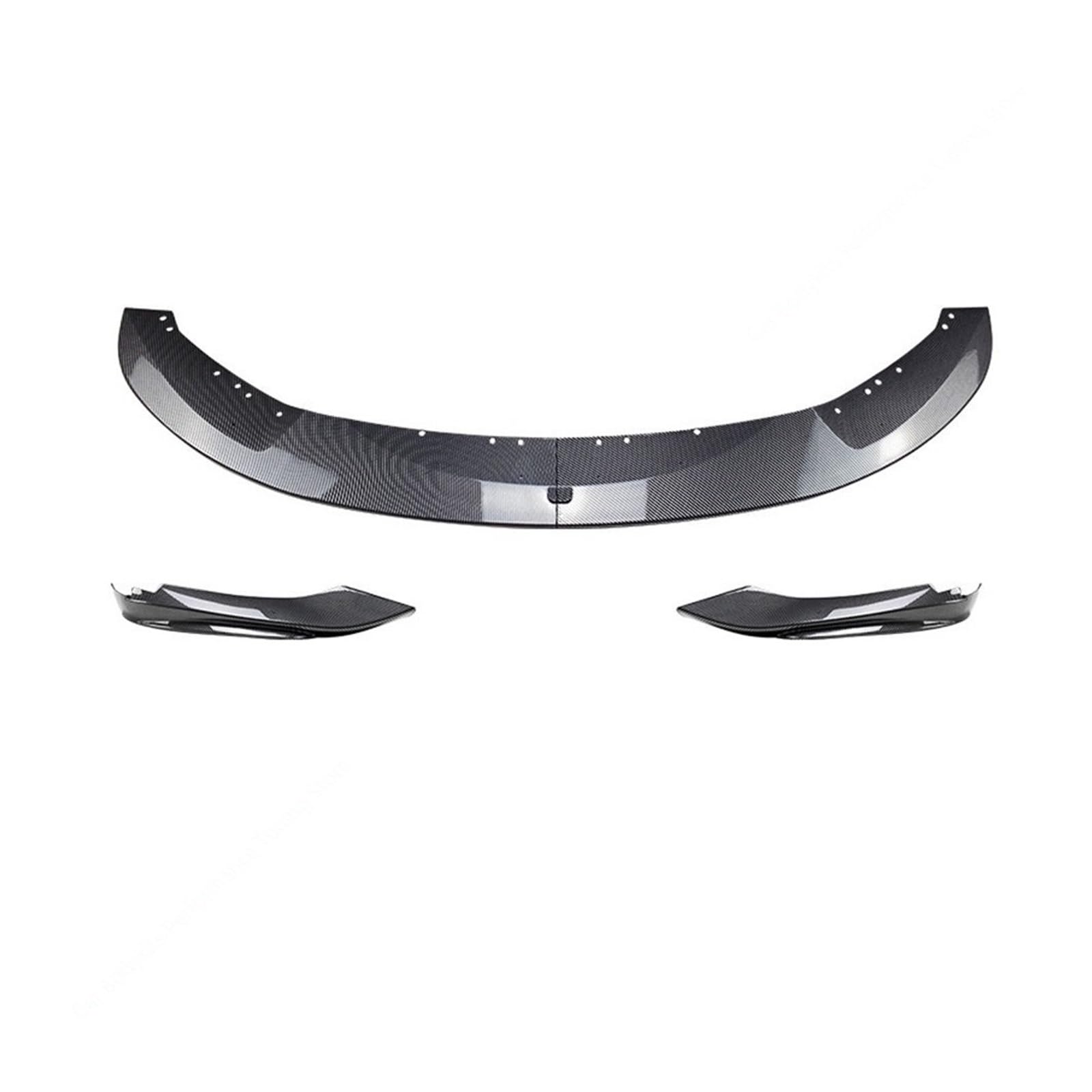 OGONGXM Lippe Kompatibel for BMW F32 F33 F36 Frontschürze Lip Spoiler Splitter 4 Serie 420i 420d 425d 435i 440i 2013-2020 Tuning(Carbon Look 1 Set) von OGONGXM