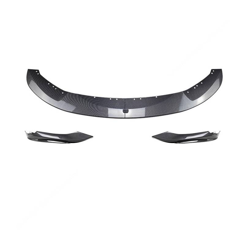 OGONGXM Lippe Kompatibel for BMW F32 F33 F36 Frontschürze Lip Spoiler Splitter 4 Serie 420i 420d 425d 435i 440i 2013-2020 Tuning(Carbon Look 1 Set) von OGONGXM